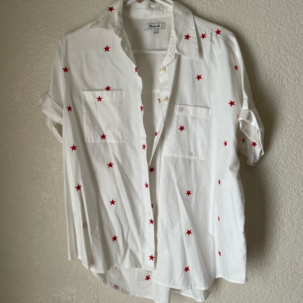 Madewell embroidered Star shirt 🌟